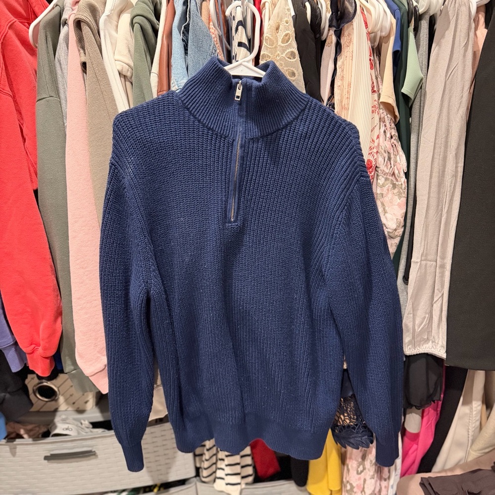 Aritzia TNA Half-Zip Sweater SIZE 1